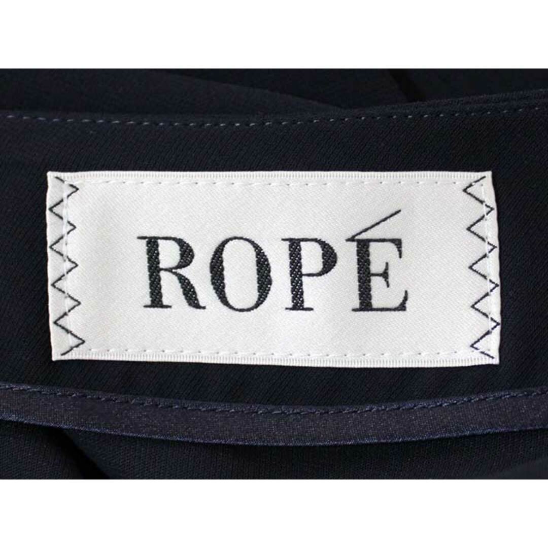 ROPE’(ロペ)の☆ROPE'/ロぺ☆フレアスカート/サイドジップ/シンプル/無地/ミディ丈 ネイビー/紺 レディース 38【中古】春夏 625032 レディースのスカート(その他)の商品写真