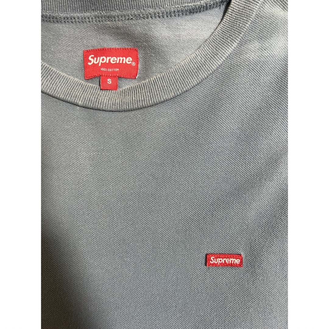 Supreme(シュプリーム)のSUPREME tシャツ　sサイズ　水色　BOXロゴ メンズのトップス(Tシャツ/カットソー(半袖/袖なし))の商品写真