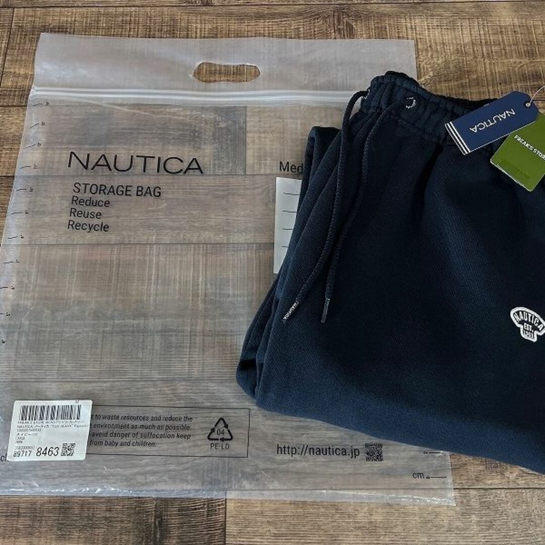 NAUTICA(ノーティカ)の試着のみ 未使用 ノーティカ 23AW スモール ロゴ スウェット パンツ S メンズのパンツ(その他)の商品写真