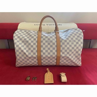 ルイヴィトン(LOUIS VUITTON)のLOUIS VUITTON ルイヴィトン　ダミエ アズール　キーポル50(ボストンバッグ)