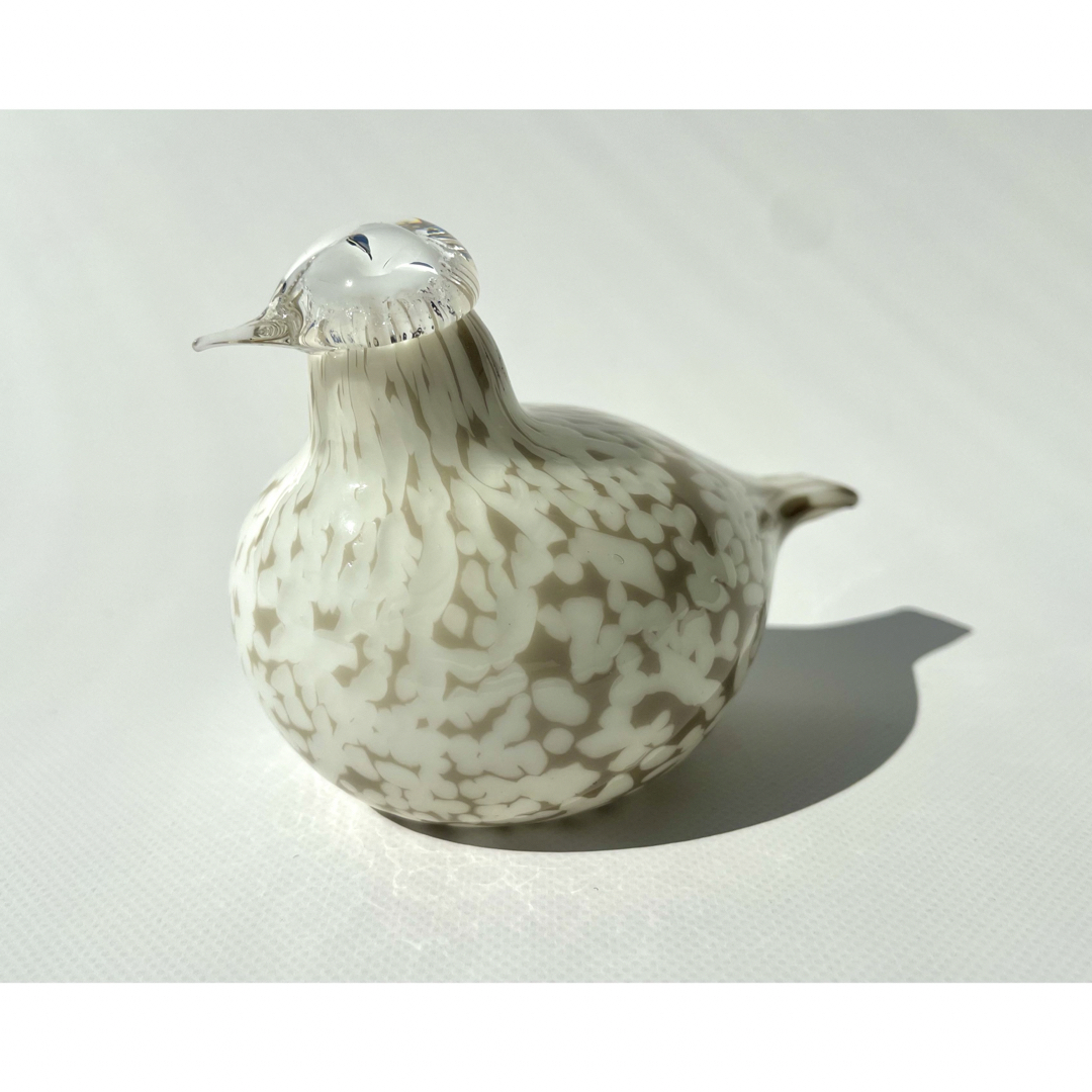 iittala(イッタラ)のOiva Toikka Ptarmigan ライチョウ / オイバ・トイッカ インテリア/住まい/日用品のインテリア小物(置物)の商品写真