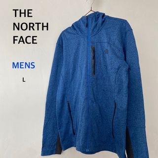 ザノースフェイス(THE NORTH FACE)のザノースフェイス　ブルー系　パーカー　アウター　フード付き　フルジップ　トップス(パーカー)