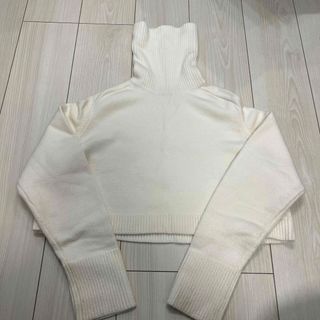 ザラ(ZARA)のZARA ショート丈タートルネックニット(ニット/セーター)