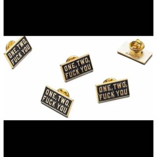 Supreme One Two Fuck You Pin