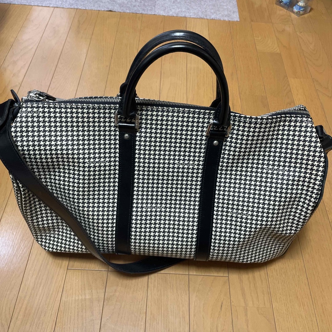 ポロ ラルフローレン ボストンバック 千鳥 ポロ ラルフローレン ボストンバック 千鳥