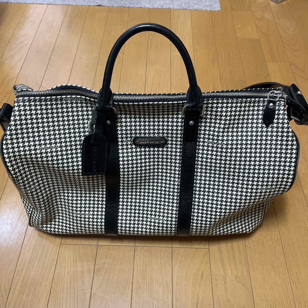 ポロ ラルフローレン ボストンバック 千鳥 ポロ ラルフローレン ボストンバック 千鳥