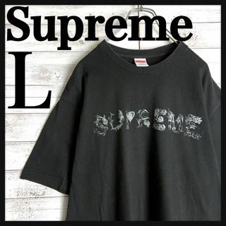 シュプリーム(Supreme)の8973【即完売モデル】シュプリーム☆ビッグロゴLサイズtシャツ　入手困難　美品(Tシャツ/カットソー(半袖/袖なし))