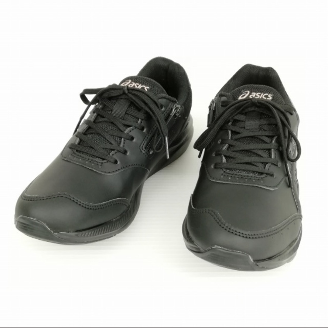 asics(アシックス)のゲルファンウォーカー ウォーキングシューズ スニーカー 美品 23cm ブラック レディースの靴/シューズ(スニーカー)の商品写真