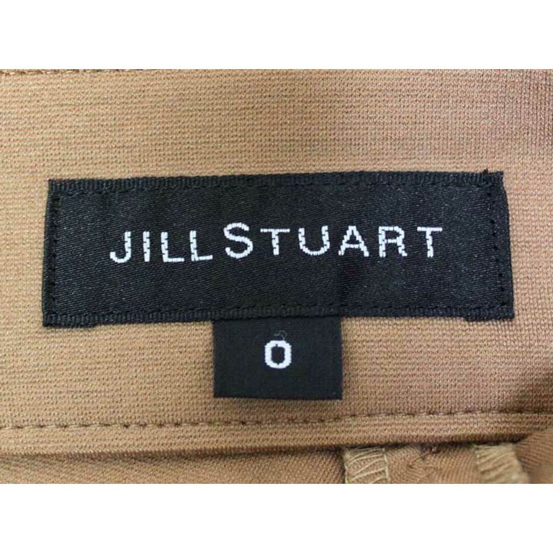 JILLSTUART(ジルスチュアート)の【値下げ】☆JILLSTUART/ジルスチュアート☆ルノーポンチフレアスカート/バックジップ/無地/ミディ丈 ブラウン/茶 レディース 0【中古】春夏秋冬 915032 レディースのスカート(その他)の商品写真