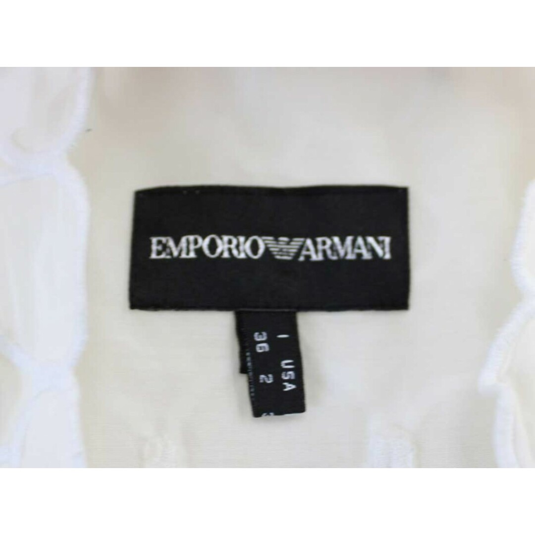 Emporio Armani(エンポリオアルマーニ)の♪EMPORIO ARMANI/エンポリオアルマーニ♪スカート/シンプル/カジュアル/オシャレ/膝丈 ホワイト/白色 レディース 36 【中古】 春夏 702032 レディースのスカート(その他)の商品写真