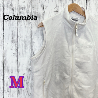 コロンビア(Columbia)のColumbia コロンビア　レディース　フリース　ジャケット　ベスト　刺繍(ベスト/ジレ)