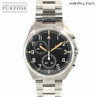 Hamilton - ハミルトン HAMILTON カーキ アビエーション パイロット パイオニア H765220 クロノグラフ メンズ 腕時計 クォーツ Khaki VLP 90223056