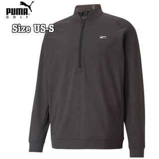 プーマ(PUMA)の美品！PUMAGOLF プーマゴルフ ハーフジップ 長袖トップス US-Sサイズ(ウエア)