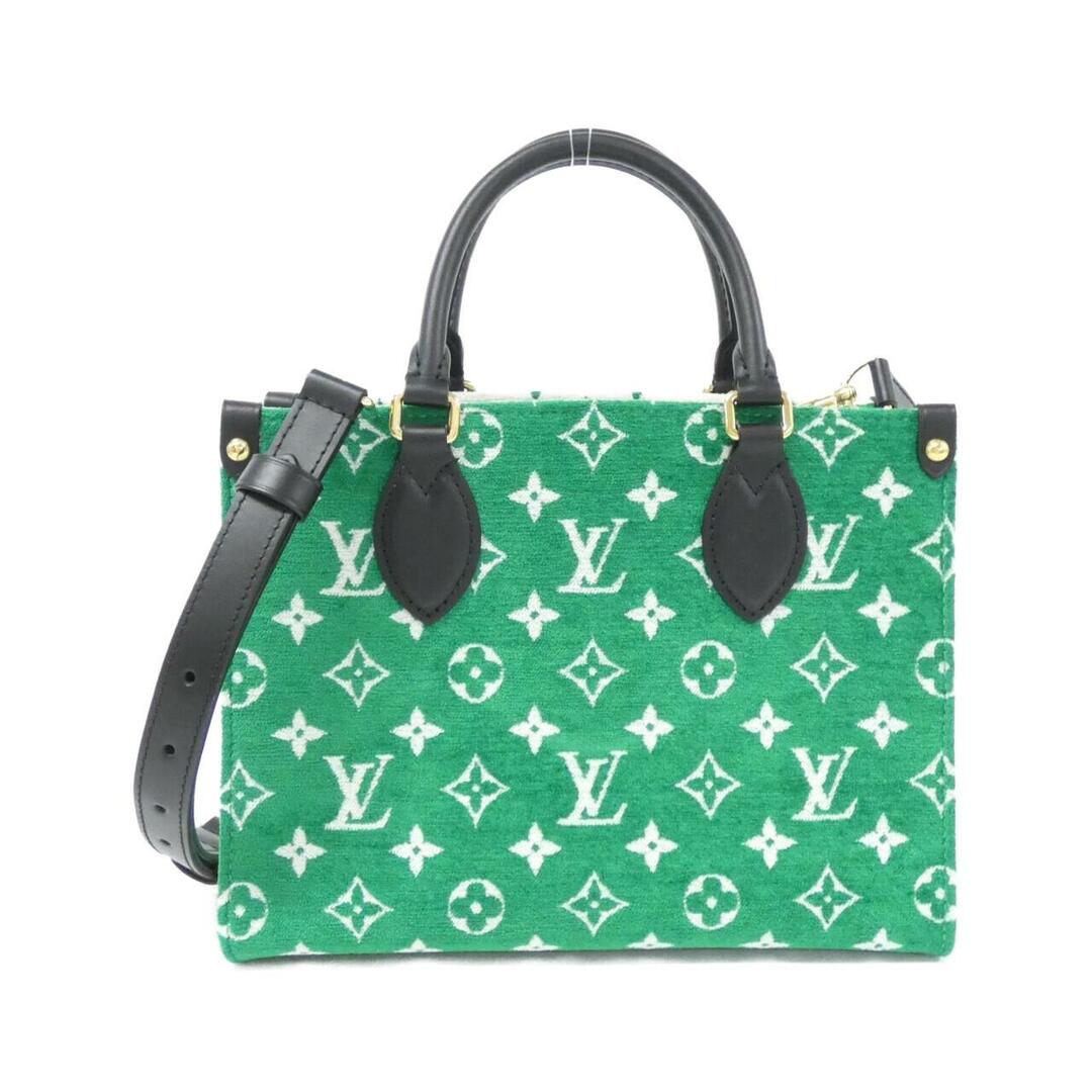 LOUIS VUITTON(ルイヴィトン)のルイヴィトン モノグラム ジャカード ベルベット(LVマッチ) オンザゴー PM M46216 バッグ レディースのバッグ(その他)の商品写真