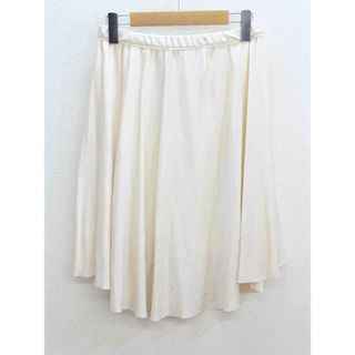 MARC JACOBS - ‡MARC JACOBS/マークジェイコブス‡シルクスカート/膝丈 アイボリー レディース 2 【中古】春夏秋冬 512122