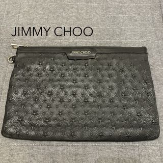 ジミーチュウ(JIMMY CHOO)のJIMMY CHOO ジミーチュウ デレク スター エンボス クラッチバッグ(セカンドバッグ/クラッチバッグ)