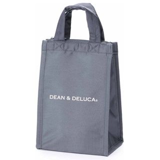 ディーンアンドデルーカ(DEAN & DELUCA)のDEAN& DELUCA クーラーバッグ グレーS 保冷バッグ 小型 ファスナー(弁当用品)