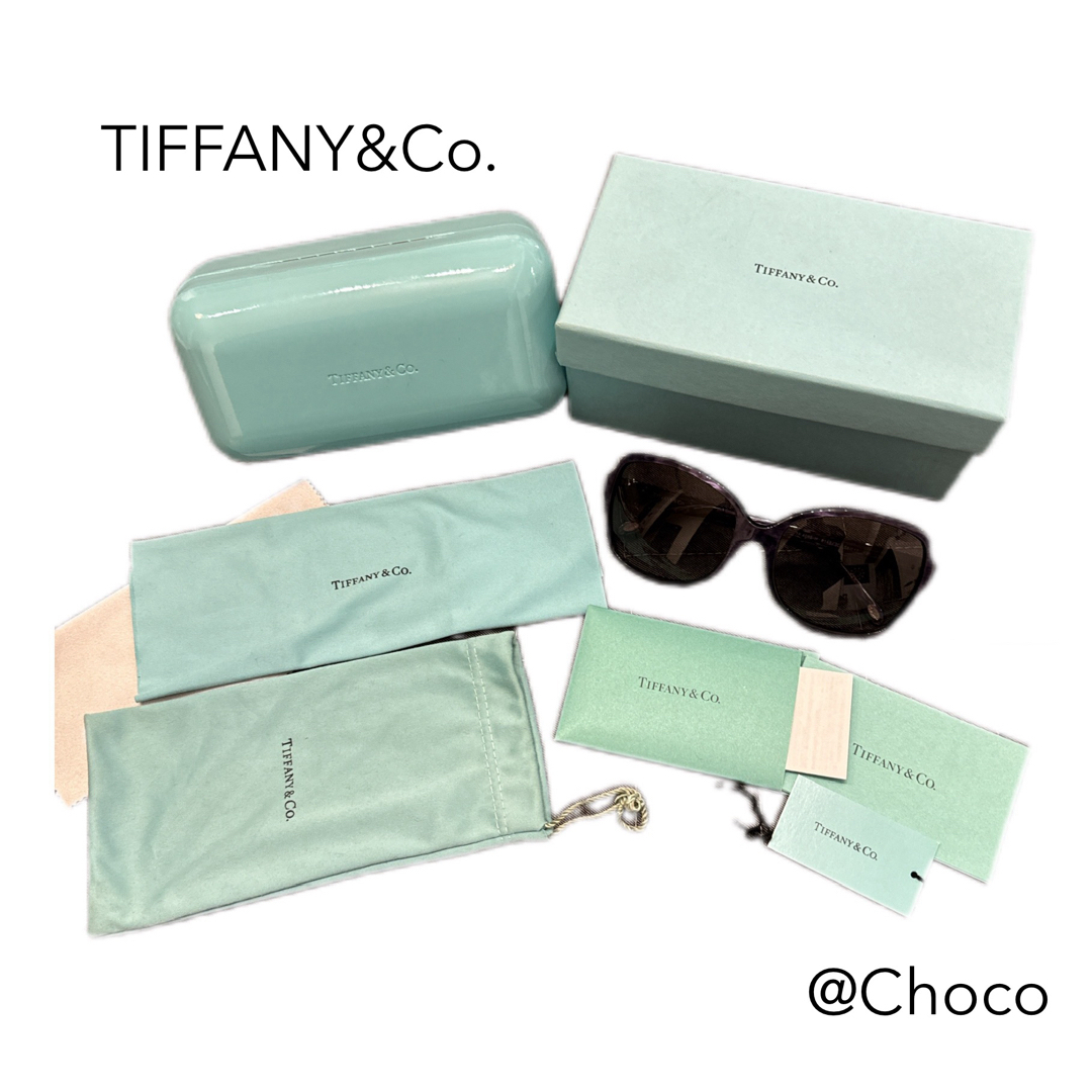 Tiffany & Co.(ティファニー)のTIFFANY&Co. ティファニー サングラス ハートシェル ケース 箱付き レディースのファッション小物(サングラス/メガネ)の商品写真