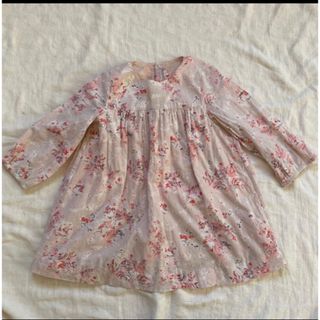 Bonpoint - 12m❤️tocoto vintage Chambray Lace ロンパースの通販 by