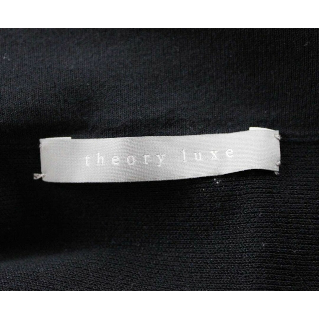 ICB(アイシービー)の●theory luxe/セオリーリュクス●ニットスカート/膝丈/ウエストゴム ブラック/黒 レディース 38【中古】春夏  902042 レディースのスカート(その他)の商品写真