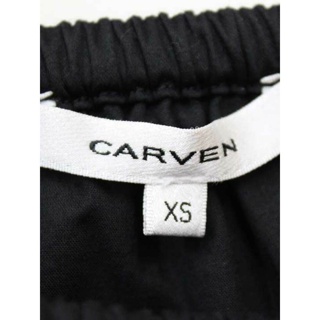 CARVEN(カルヴェン)の‡CARVEN/カルヴェン‡刺繍コットンスカート/膝丈 ブラック系/黒系 レディース XS【中古】春夏  512042 レディースのスカート(その他)の商品写真