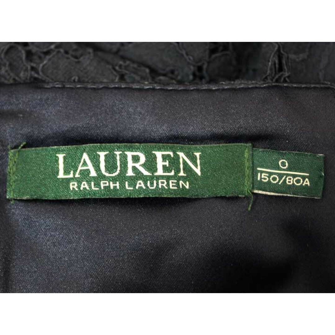 Ralph Lauren(ラルフローレン)の☆RALPH LAUREN/ラルフローレン☆レーススカート/バックジップ/ミディ丈 ネイビー/紺 レディース 0 【中古】春夏 423032 レディースのスカート(その他)の商品写真