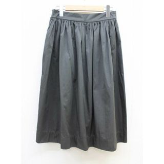 ザラ(ZARA)の【値下げ】■ZARA/ザラ■ギャザーフレアスカート/シンプル/ミモレ丈 カーキ レディース S【中古】春夏秋冬 921132(その他)