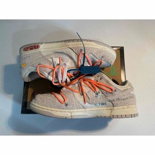 ナイキ(NIKE)のoff-white  nike dunk low(スニーカー)