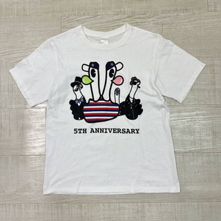 ナンバーナイン(NUMBER (N)INE)のナンバーナイン 5周年 アニバーサリー Tシャツ アーカイブ サイズ 3(Tシャツ/カットソー(半袖/袖なし))