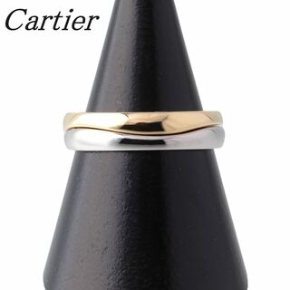カルティエ(Cartier)のカルティエ ラブミー リング 幅5.3mm #59 750YG/WG 新品仕上げ済 Cartier【15956】(リング(指輪))
