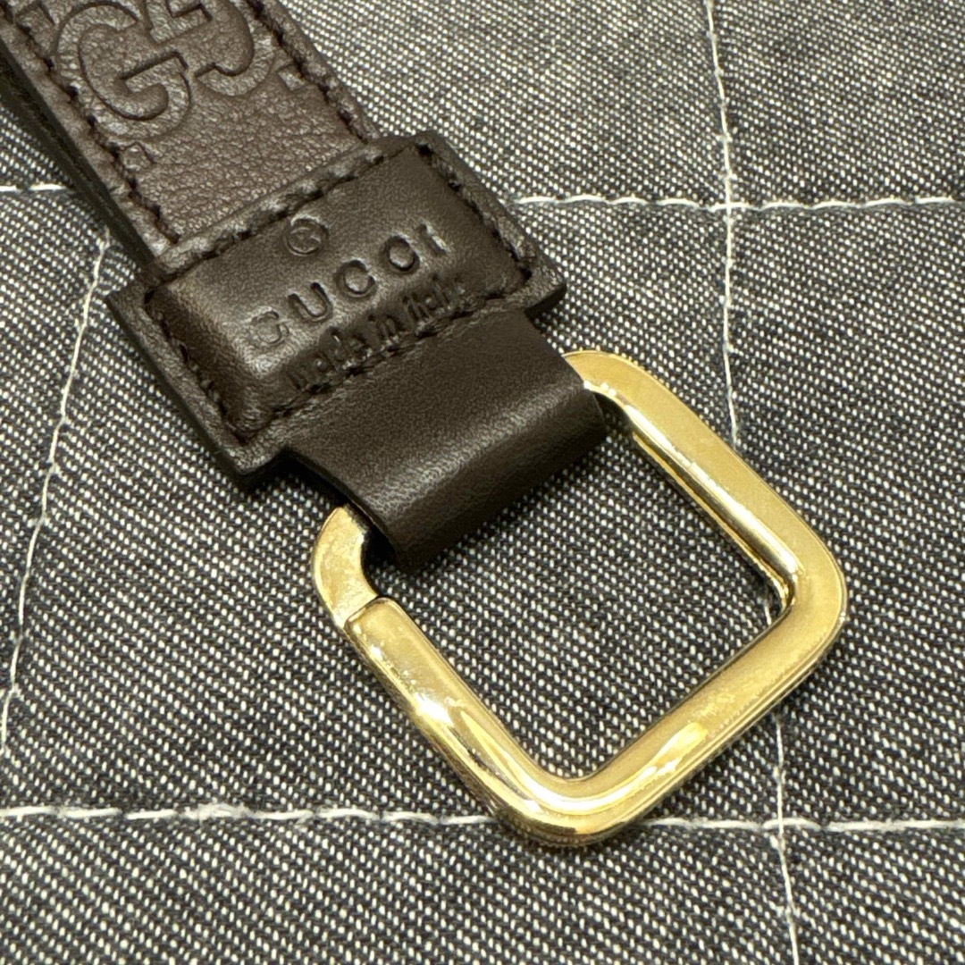 Gucci(グッチ)のGUCCI グッチ キーホルダー キーリング GG ロゴ 箱付き メンズのファッション小物(キーホルダー)の商品写真