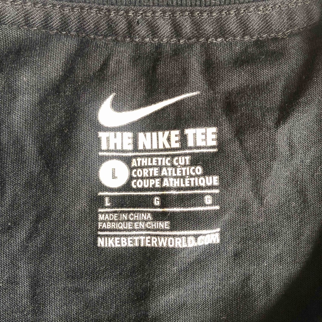 NIKE(ナイキ)の【NIKE】Tシャツ 黒 Lサイズ レディースのトップス(Tシャツ(半袖/袖なし))の商品写真