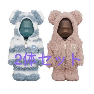 ベアブリック(BE@RBRICK)のGELATO PIQUE×BE@RBRICK 400％ (MINT+BEIGE)(その他)