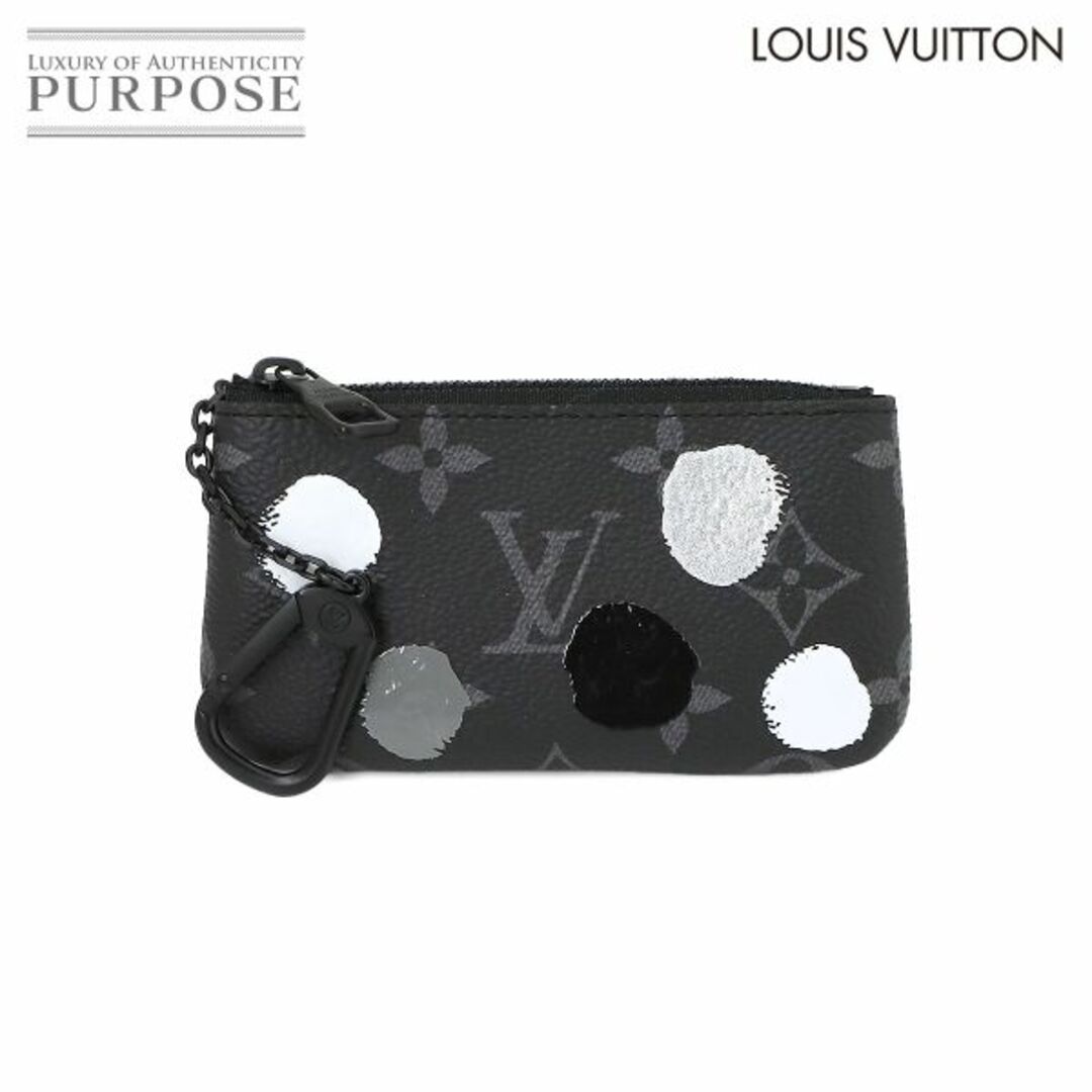 LOUIS VUITTON(ルイヴィトン)の未使用 展示品 ルイ ヴィトン LOUIS VUITTON モノグラム エクリプス LVxYK ペインティッド ポシェット クレ コインケース M81929 VLP 90226301 レディースのファッション小物(コインケース)の商品写真