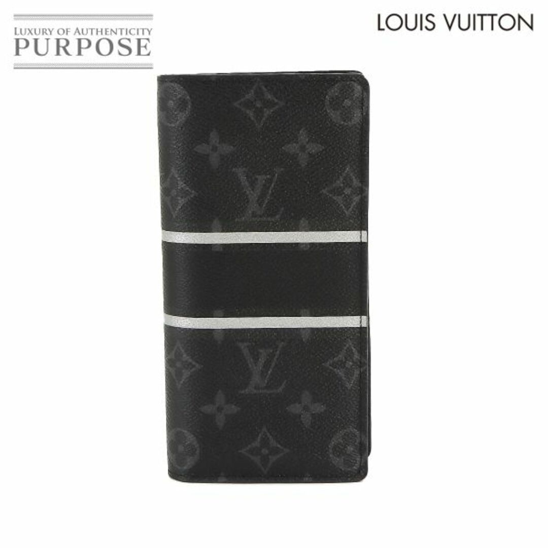 LOUIS VUITTON(ルイヴィトン)の未使用 展示品 ルイ ヴィトン LOUIS VUITTON フラグメント モノグラム エクリプス フラッシュ ポルトフォイユ ブラザ 長財布 VLP 90226338 メンズのファッション小物(長財布)の商品写真