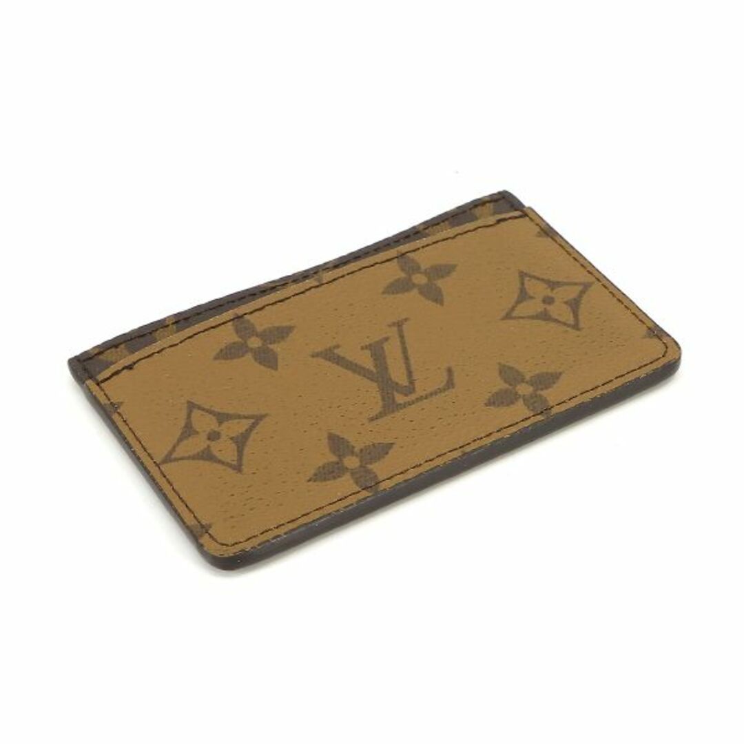 LOUIS VUITTON(ルイヴィトン)の新品同様 ルイ ヴィトン LOUIS VUITTON モノグラム リバース ポルト カルト サーンプル カードケース ブラウン M69161 VLP 90226853 レディースのファッション小物(パスケース/IDカードホルダー)の商品写真