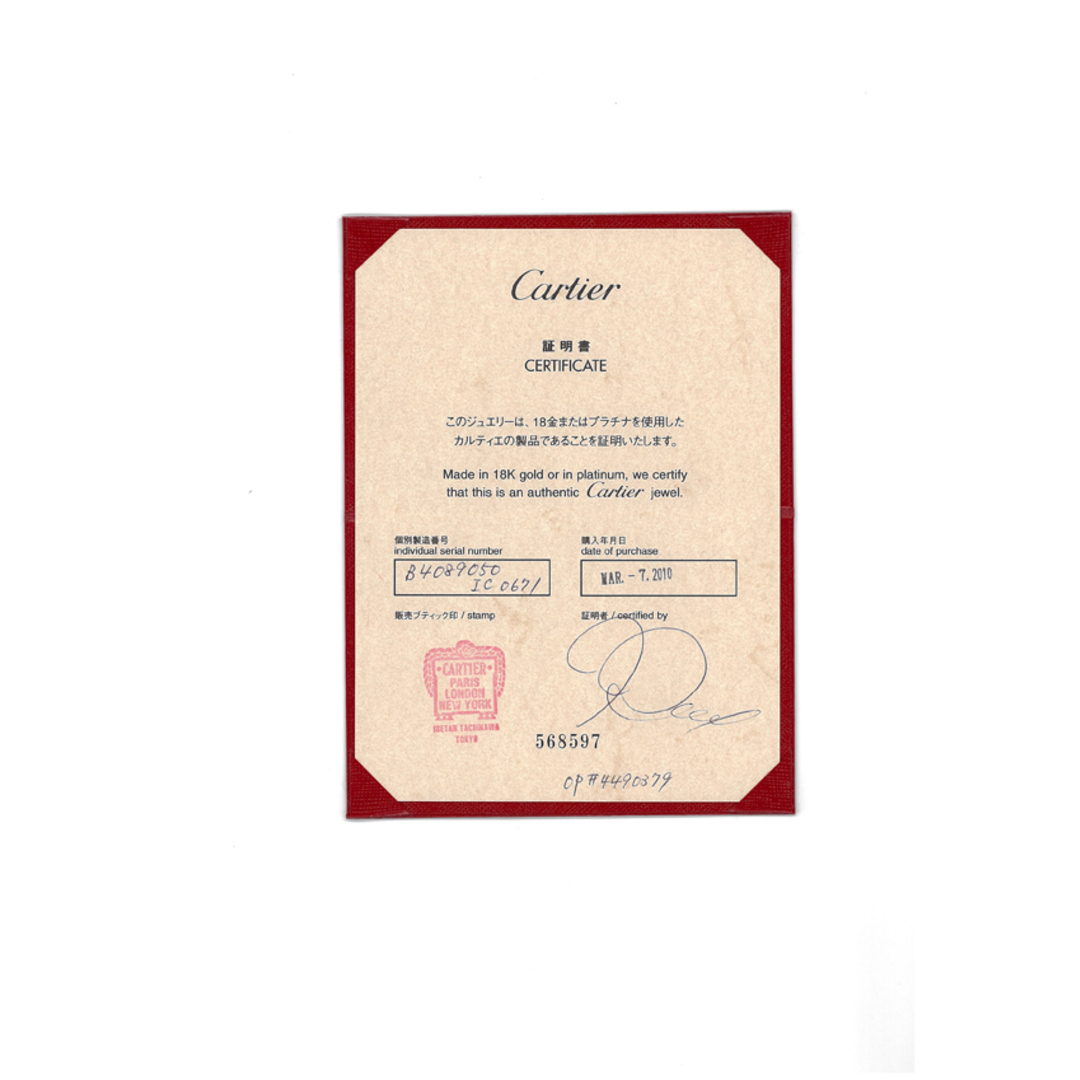 Cartier(カルティエ)のカルティエ トリニティリング スリーカラー 5連 XS 50号 K18YG/WG/PG 保証書大幅値下げ品 レディースのアクセサリー(リング(指輪))の商品写真
