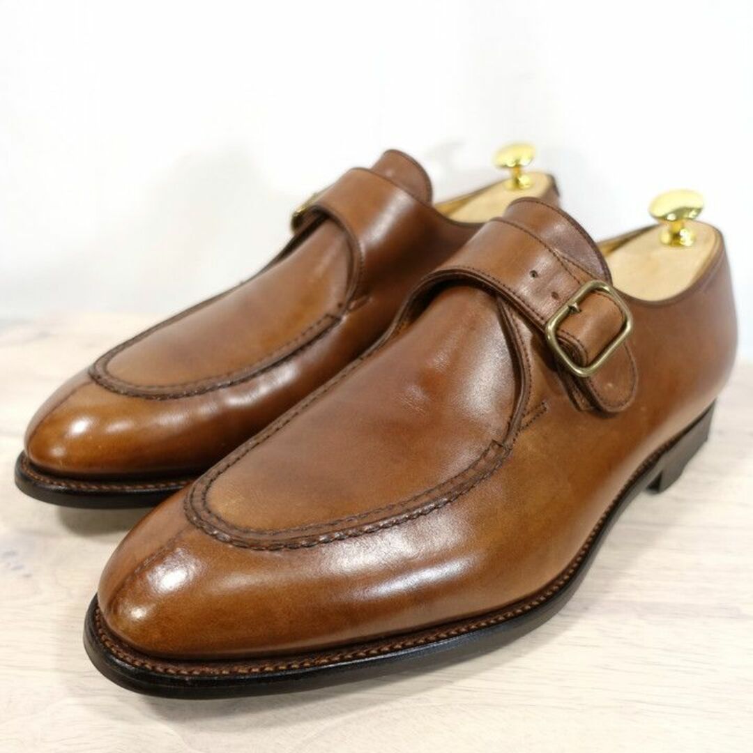 JOHN LOBB(ジョンロブ)の【良品】ジョンロブ　Ｕチップシングルモンク　OSNER　John Lobb メンズの靴/シューズ(ドレス/ビジネス)の商品写真