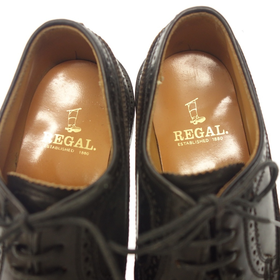 REGAL(リーガル)のリーガル レザーシューズ ウイングチップ 2589 25EE【AFD8】 メンズの靴/シューズ(ドレス/ビジネス)の商品写真