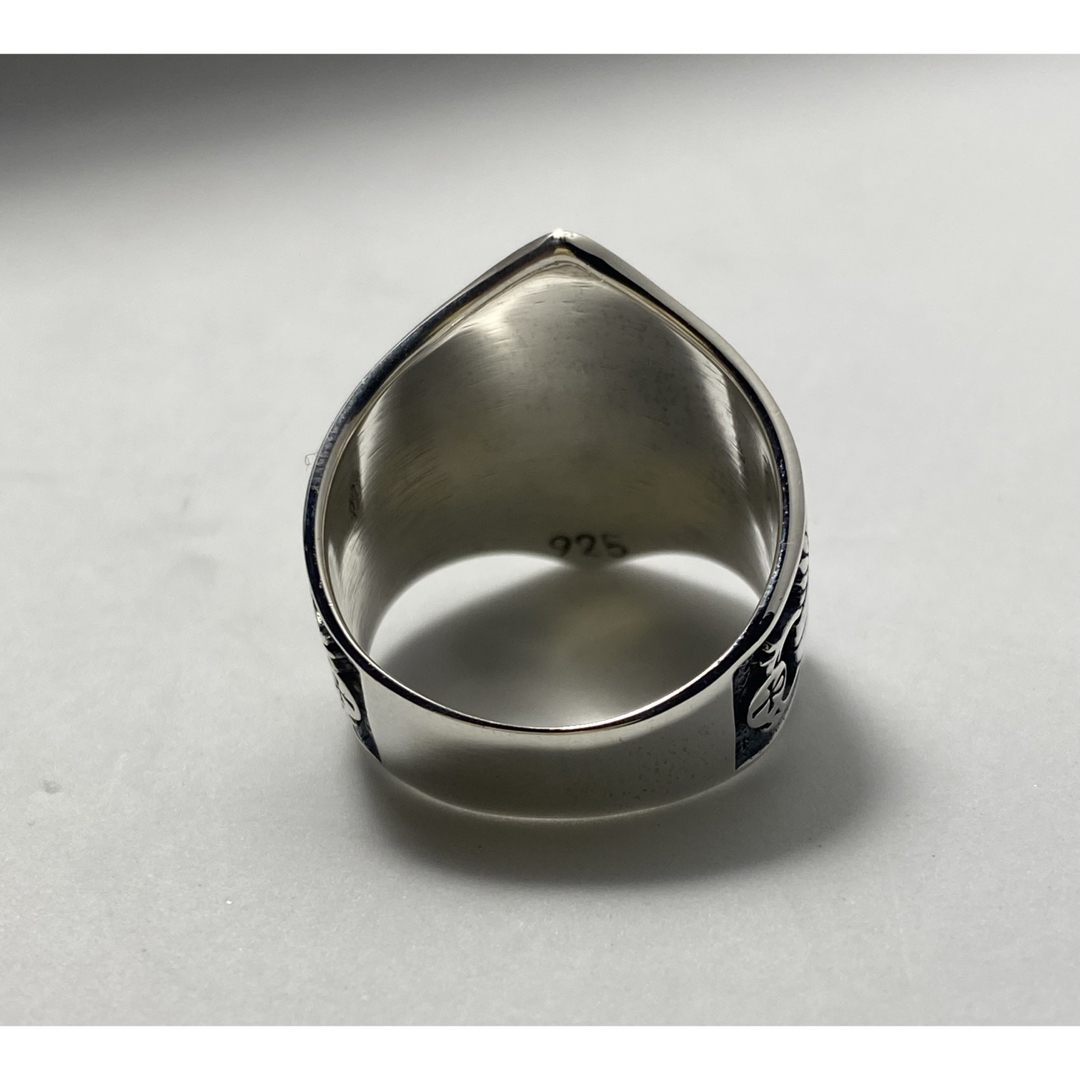 ラー　プロビデンス古代エジプトシルバー 925リング銀指輪18号ハヤブサ　アンク メンズのアクセサリー(リング(指輪))の商品写真