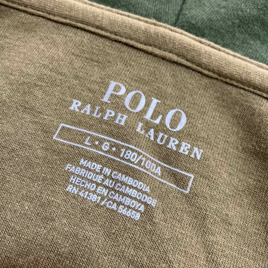 POLO RALPH LAUREN(ポロラルフローレン)のPOLO RALPH LAUREN ポロラルフローレン　ジップパーカー　迷彩　L メンズのトップス(パーカー)の商品写真