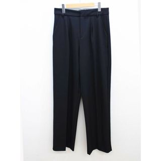 ザラ(ZARA)の【値下げ】新品未使用品‡ZARA/ザラ‡ワイドプレスパンツ/タグ付き/フルレングス ブラック/黒 レディース M 春夏秋冬 827022(その他)