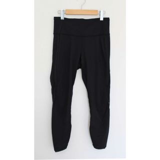 ルルレモン(lululemon)の●lululemon/ルルレモン●トレーニングレギンス/ロングパンツ/ウエストゴム/十分丈 ブラック/黒 レディース 8 【中古】春夏秋冬  103042(その他)