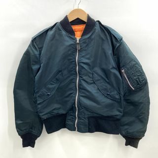 アルファインダストリーズ(ALPHA INDUSTRIES)のUSAアルファ　ヴィンテージ　MA-1 フライトジャケット　リバーシブル(フライトジャケット)