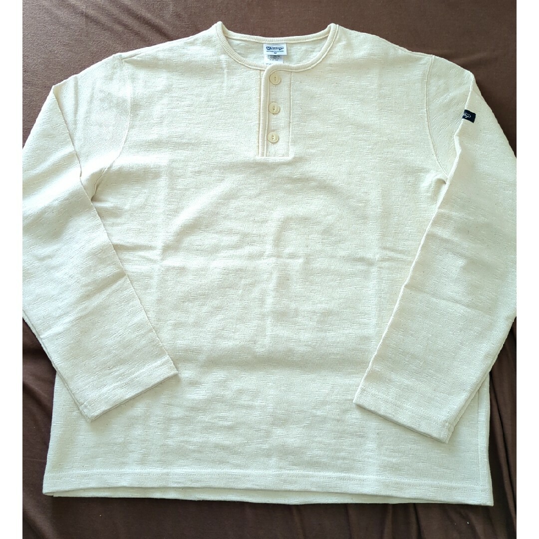TIEASY(ティージー)の「ティージー」　ヘンリーネックロンＴ メンズのトップス(Tシャツ/カットソー(七分/長袖))の商品写真