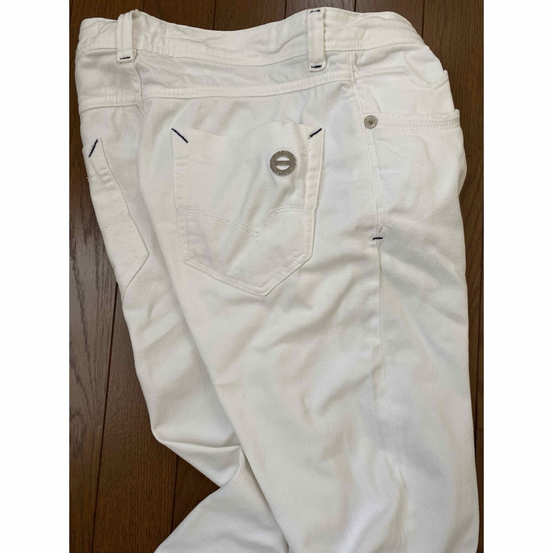 美品❗️PRIMO EMPORIO ホワイトジーンズ 48サイズ メンズのパンツ(デニム/ジーンズ)の商品写真
