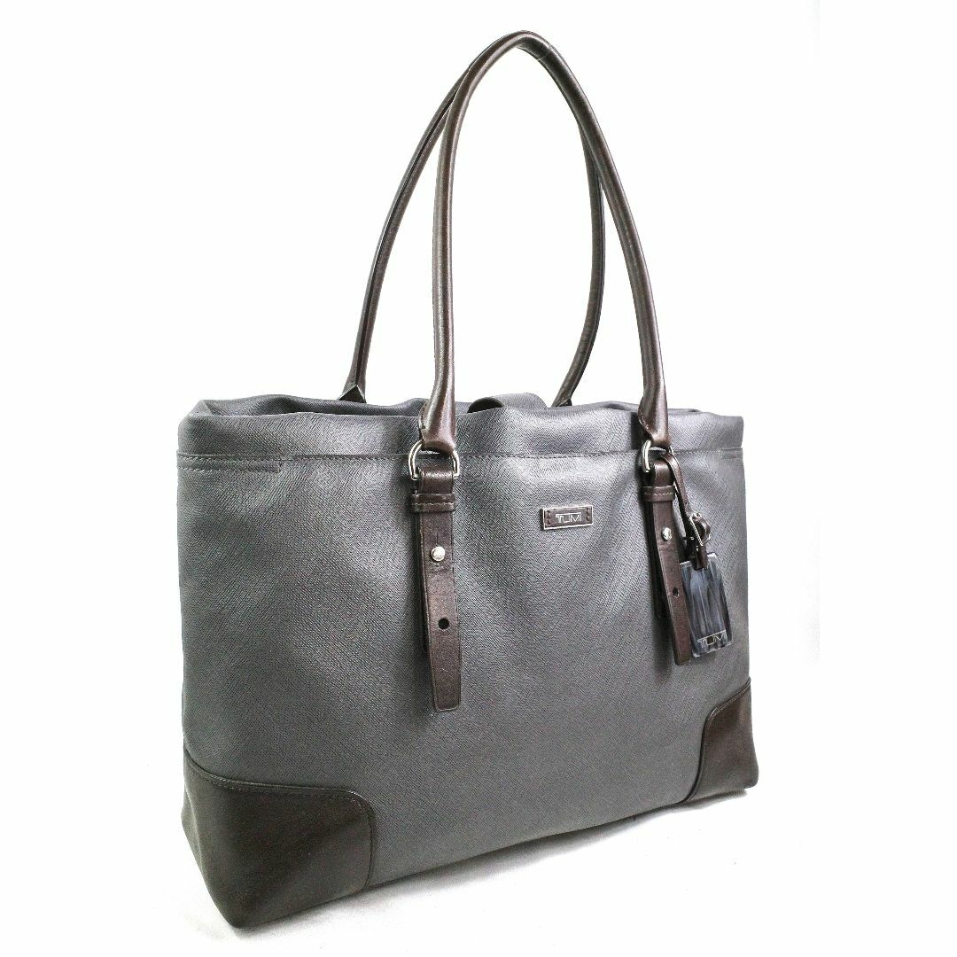 TUMI(トゥミ)のトゥミ 73905GYBO 『パレルモ』 ビジネス・トート　グレイ レディースのバッグ(トートバッグ)の商品写真