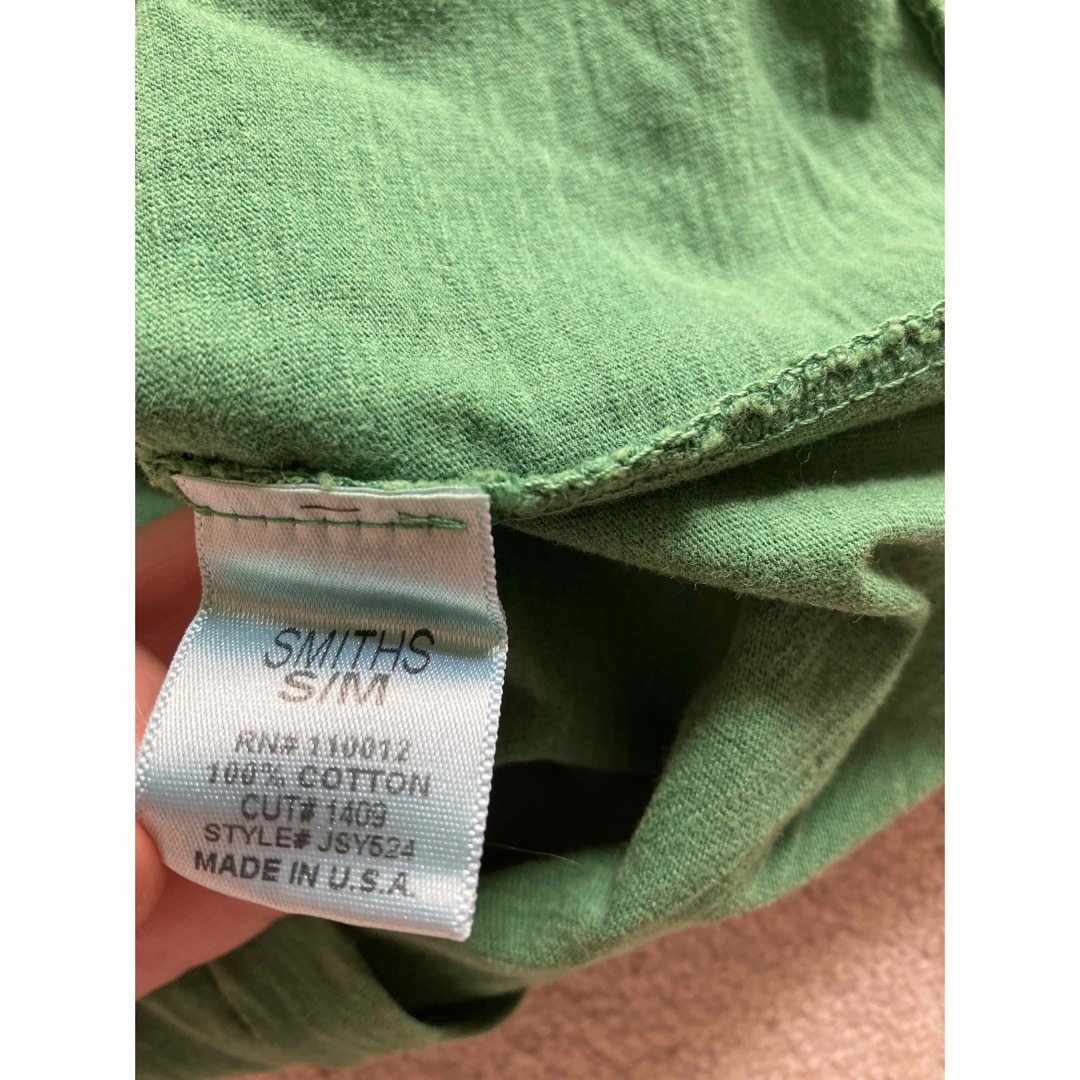 coen(コーエン)のSMITH’S（スミス）　Tシャツ　グリーン レディースのトップス(Tシャツ(半袖/袖なし))の商品写真