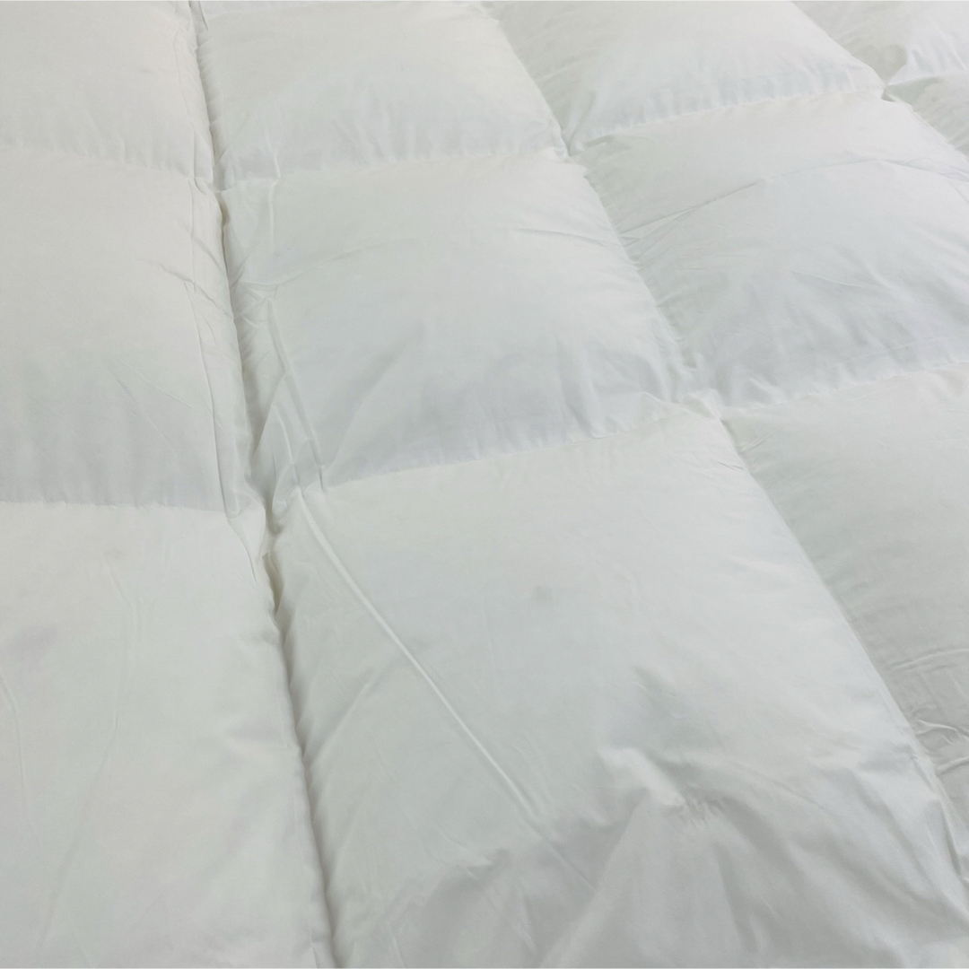 羽毛布団 セミダブル 大増量 エクセルゴールド 白色 日本製 170×210cm インテリア/住まい/日用品の寝具(布団)の商品写真