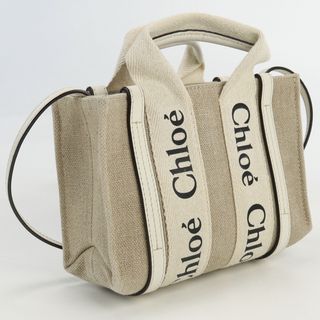 クロエ(Chloe)のクロエ  ミニ トートバッグ ウッディ CHC22AP237I26 101 斜め掛け ショルダーバッグ(ショルダーバッグ)